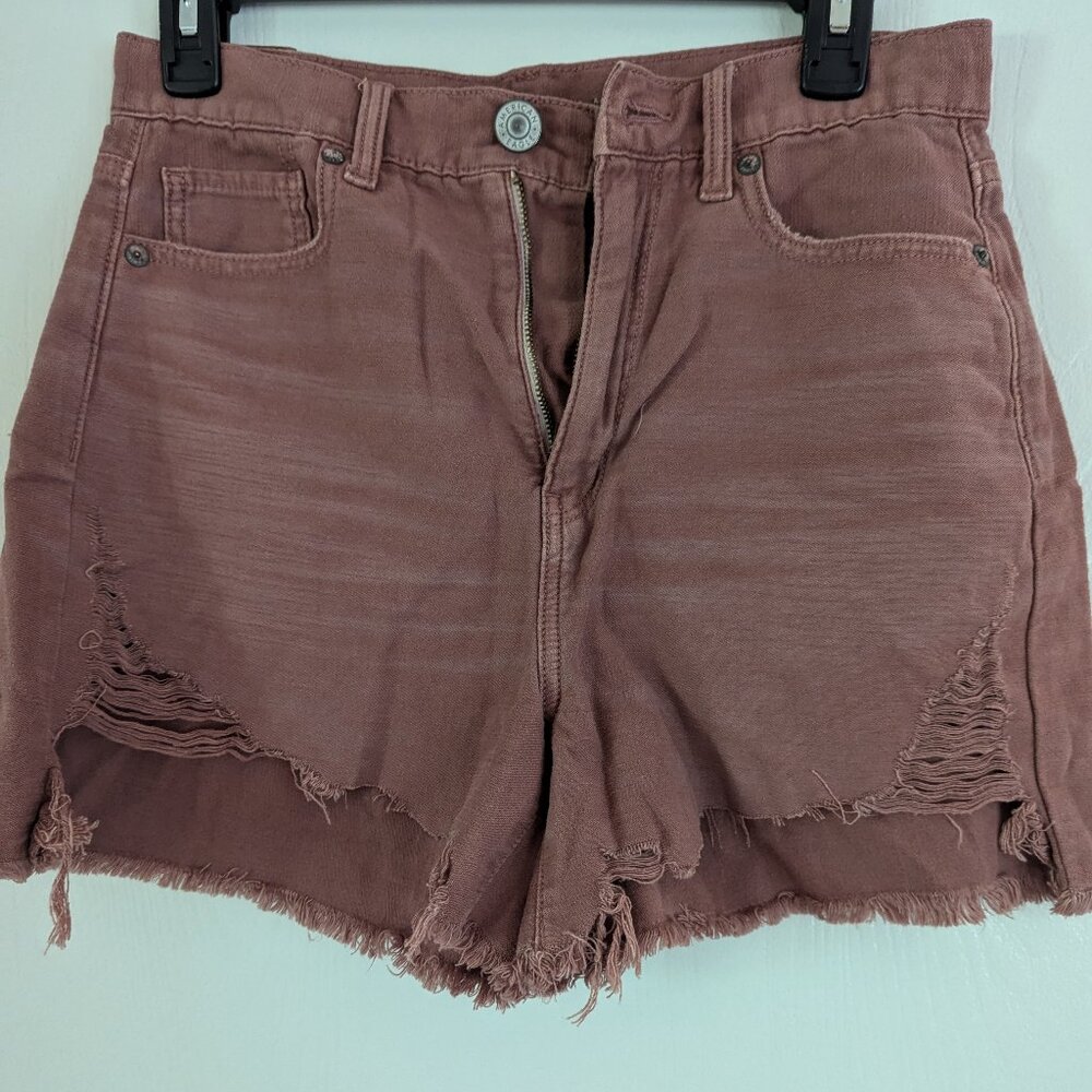 American Eagle High Rise Mom Short